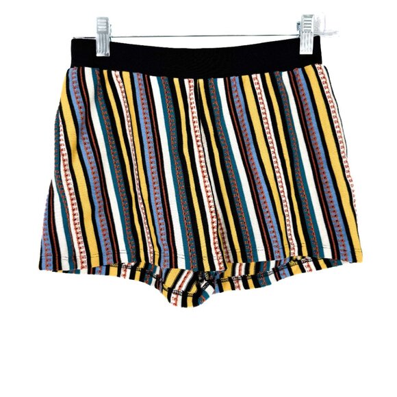 NWT Zara Striped Jacquard Cropped Tank Top Shorts Set Size Small S NEW - Picture 3 of 16